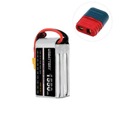 LiPo akumulátor 2S 1500mAh 7,4V (25C–120C) s konektorem Deans T, Soft Pack, pro FPV drony a RC auta/lodě/letadla